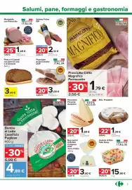 Volantino Carrefour Express Pagina 3: Prosciutto di San Daniele DOP €3,09, Insalata di Riso Take Away €15,90