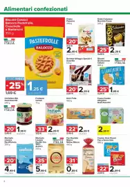 Volantino Carrefour Express Pagina 6: Dolci Fette €2,69, Fruttapec Cameo €2,09