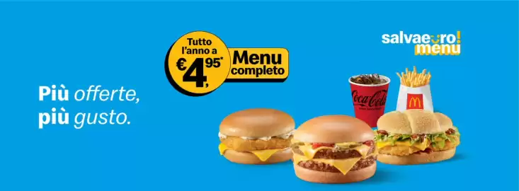 Volantino McDonald's Pagina 1