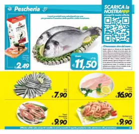 Volantino Iper Super Conveniente Pagina 13: Filetto di persico €16,90, Gamberi rosa €9,90