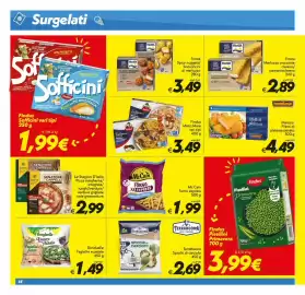 Volantino Iper Super Conveniente Pagina 14: Findus Pisellini Primavera €3,99, Findus Tentazioni Misto Mare €3,49