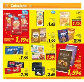 Volantino Iper Super Conveniente Pagina 18: Dais Cornetti cioccolato €1,59, Gullón Cuor di cereale biscotti €1,59