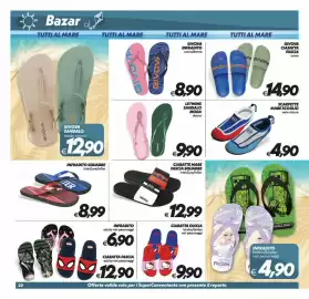 Volantino Iper Super Conveniente Pagina 22: CIABATTE MARE FASCIA SQUADRE €12,99