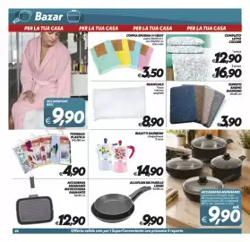 Volantino Iper Super Conveniente Pagina 26: TAPPETO BAGNO DIAMOND €3,90, BIALETTI RAINBOW €14,90