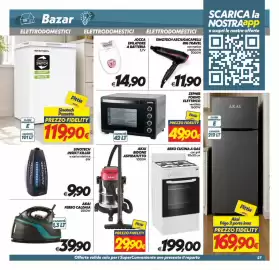 Volantino Iper Super Conveniente Pagina 27: SINOTECH ASCIUGACAPELLI BIG TRAVEL €11,90, Beko cucina a gas con grill €199,00