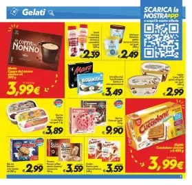 Volantino Iper Super Conveniente Pagina 7: Bay Ice Torta vari gusti €9,90, Mars/Bounty/Twix/Snickers Gelato €3,49
