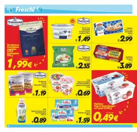 Volantino Iper Super Conveniente Pagina 8: Vipiteno Yogurt intero/magro €0,49, Terrabuona Mozzarella light €2,35