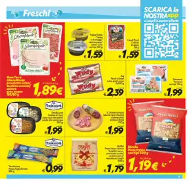 Volantino Iper Super Conveniente Pagina 9: Aia Wudy extra gusto suino €2,39, Il Chiaramontano Salame nero d'avola €1,99