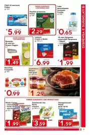 Volantino DeSpar Express Pagina 5: Caffè Vergnano 1882 Napoli cremoso €1,99, Novellino Campiello €0,99
