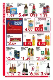 Volantino DeSpar Express Pagina 6: Spumante Rocca Dei Forti €2,79, Olio extra vergine d'oliva Despar €5,49