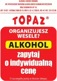 Topaz gazetka | Alkohole Strona 2