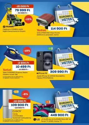 Euronics akciós újság (érvényes eddig: 5-08)