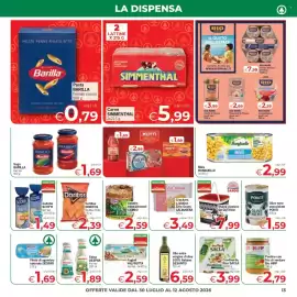 Volantino Despar Pagina 13: Condiverde Riso SACLA €3,99, Fagioli VALFRUTTA €2,59