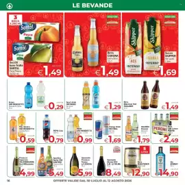 Volantino Despar Pagina 16: Birra WARSTEINER €12,90, Birra Münchner Hell PAULANER €1,49