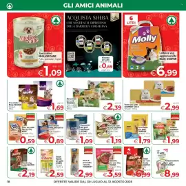 Volantino Despar Pagina 18: Alimento per cani One PURINA €3,59, Tortini per gatti GOURMET GOLD €2,99
