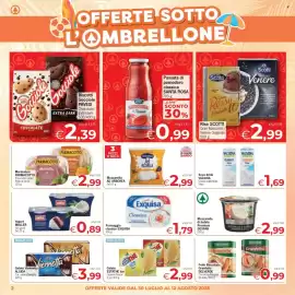 Volantino Despar Pagina 2: Gelato ESTATHE Ice €2,99, Gelato Viennetta ALGIDA €3,99