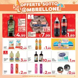 Volantino Despar Pagina 3: Tonno all'olio di oliva RIO MARE €7,99, Balsamo SUNSILK €2,59