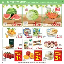 Volantino Despar Pagina 6: Insalata lattuga trocadero €1,39, Anguria baby €0,99