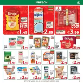 Volantino Despar Pagina 9: Wrap AMORETTI €2,99, Prosciutto cotto ROVAGNATI €3,99
