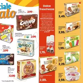 Volantino Despar Pagina 11: Limoriz Stecco Liquirizia €2,29, Ghiaccioli DESPAR €1,99
