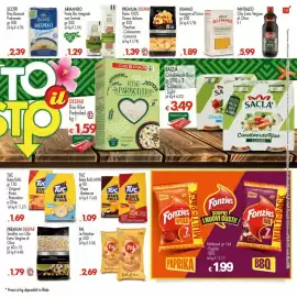 Volantino Despar Pagina 19: TUC Bake Rolls MiNi €1,09, Pasta Bio Integrale ARMANDO €1,29