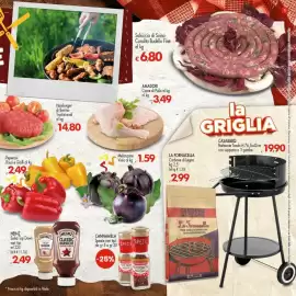 Volantino Despar Pagina 5: Peperoni Rossi e Gialli €2,49, Salsiccia di Suino Condita Budello Fine €6,80