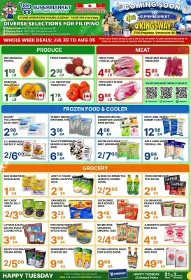 88 Supermarket flyer (valid until 5-08)