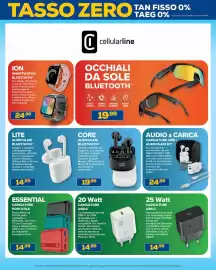 Volantino Euronics Pagina 13: CORE AURICOLARI BLUETOOTH® €19,99, ESSENTIAL CARICATORE PORTATILE €14,99