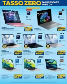 Volantino Euronics Pagina 15: ASUS VIVOBOK F1605VAMB181W €899,99, ASUS VIVOBOK 16 €699,99