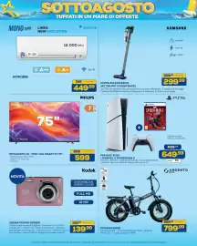 Volantino Euronics Pagina 2: PHILIPS 75MLED820/12 - MINI-LED SMART TV 75" €599,00, ARGENTO BIKE MINIMAX 2026 €799,99