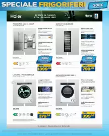 Volantino Euronics Pagina 34: Haier Asciugatrice i-pro serie 3 HD90-A3939-IT €399,99, Lavaggio Intelligente €379,99