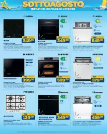 Volantino Euronics Pagina 35: Samsung Forno da incasso €599,99, BOSCH FORNO DA INCASSO HBA534BB3 €349,99