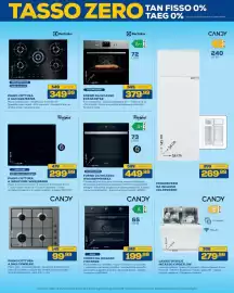 Volantino Euronics Pagina 36: Forno da incasso Whirlpool €449,99, Whirlpool PIANO COTTURA A INDUZIONE WBS2560NE €299,99