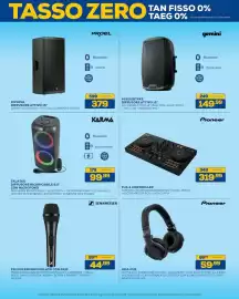 Volantino Euronics Pagina 37: Pioneer FLX-4 CONTROLLER €319,99, TALATUU DIFFUSORE RICARICABILE 6,5" CON MICROFONO €99,99