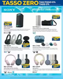 Volantino Euronics Pagina 40: ULT FIELD 5 €199,99, Sony Speaker wireless €249,99