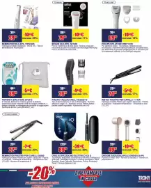 Volantino Trony Pagina 14: BRAUN SILK-EPIL SE7000 €79,90, PHILIPS EPILATORE BRE710/00 €69,90