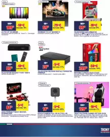 Volantino Trony Pagina 17: TELESYSTEM CAM CAMSAT/4K €99,00, LG TVC 32" 32LQ630B6 €189,00