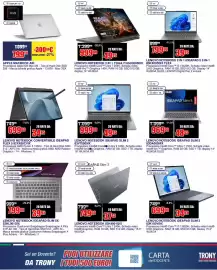 Volantino Trony Pagina 18: LENOVO NOTEBOOK 2 IN 1 YOGA 7I €999,00, APPLE MACBOOK AIR €799,00