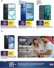 Volantino Trony Pagina 23: XIAOMI SMARTPHONE REDMI 15C €139,90, MOTOROLA SMARTPHONE MOTO G06 €129,90