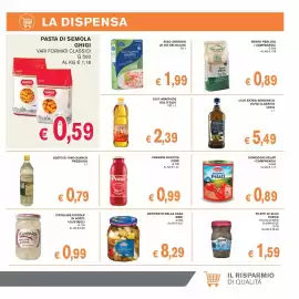 Volantino D'Italy Pagina 9: Pasta di semola Ghigi €0,59, IGUSTAIOLI CIPOLLINE BIANCHE €0,99