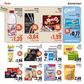 Volantino Famila Pagina 10: PELLINI Cremoso Macinato Espresso €3,84, NESCAFÉ Dolce Gusto Caffè Shakerato €4,39