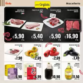 Volantino Famila Pagina 2: MELANZANE TONDE NERE €1,49, TAVERNELLO VINO ROSSO €6,99