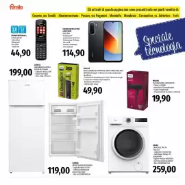 Volantino Famila Pagina 22: Brondi magnum 4 €44,90, Philips asciugacapelli BHD308/10 €19,90