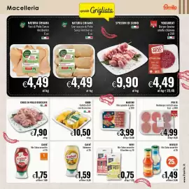 Volantino Famila Pagina 3: GUIDI Galletto Grill con Rosmarino €10,50, Natura Chiama Sovracosce di Pollo €4,49