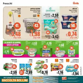 Volantino Famila Pagina 9: LE NATURELLE 6 uova fresche da allevamento all'aperto €1,94, Nesquik Snack €1,16