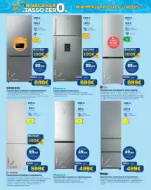 Volantino Euronics Pagina 12: Hisense FRIGORIFERO RT728N4WCE €699,00, Hisense FRIGORIFERO COMBINATO RB3N331NACD €499,00