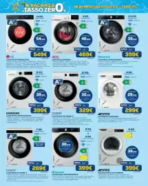 Volantino Euronics Pagina 14: AEG LAVATRICE LR6FG94 €469,00, CANDY LAVATRICE GD 410B8-S €329,00