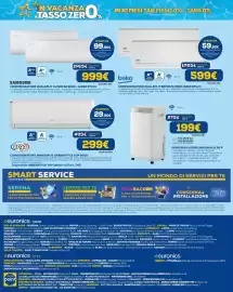 Volantino Euronics Pagina 16: SAMSUNG CONDIZIONATORE DUALSPLIT LUZON S2 €999,00, CONDIZIONATORE DUALSPLIT BEKO €599,00