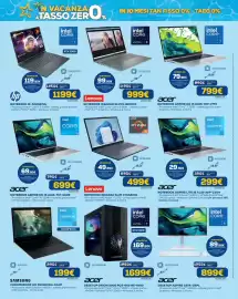 Volantino Euronics Pagina 6: Acer DESKTOP ORION 3000 PO3-665 NE-H810 €1.699,00