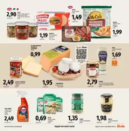 Volantino Famila Market Pagina 9: SELEX cipolla tritata surgelata €0,69, CABER salamoia bolognese €1,35